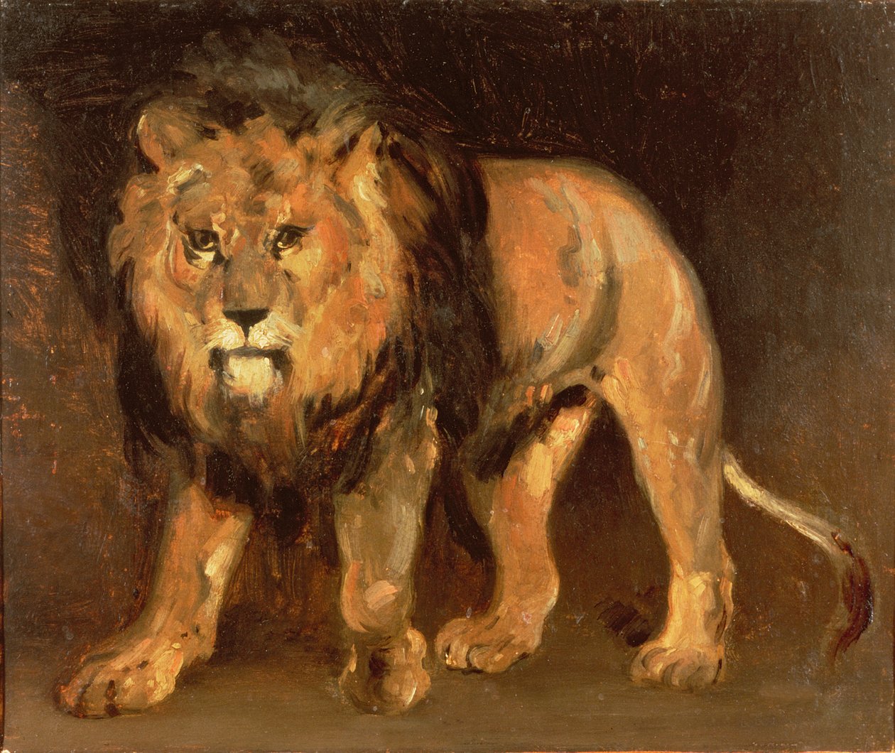 Vandrende løve af Theodore Gericault