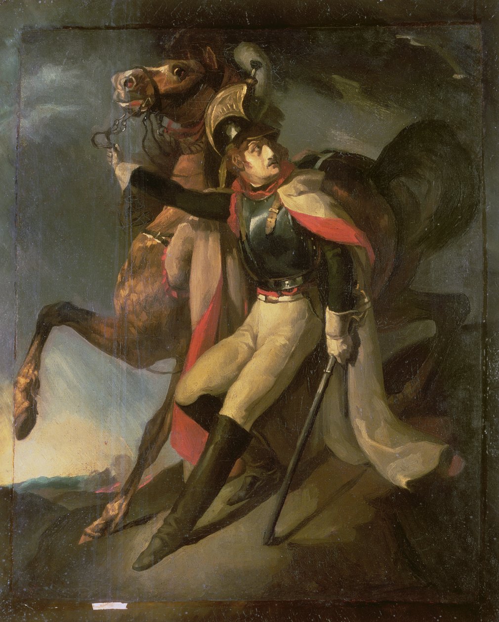 Sårede Cuirassier af Theodore Gericault