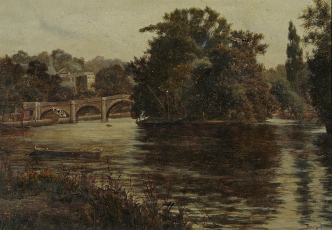 Richmond fra under broen af Theodore Hines