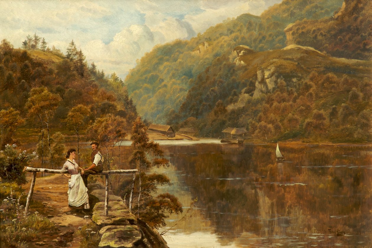 Bådmolen, Loch Katrine af Theodore Hines