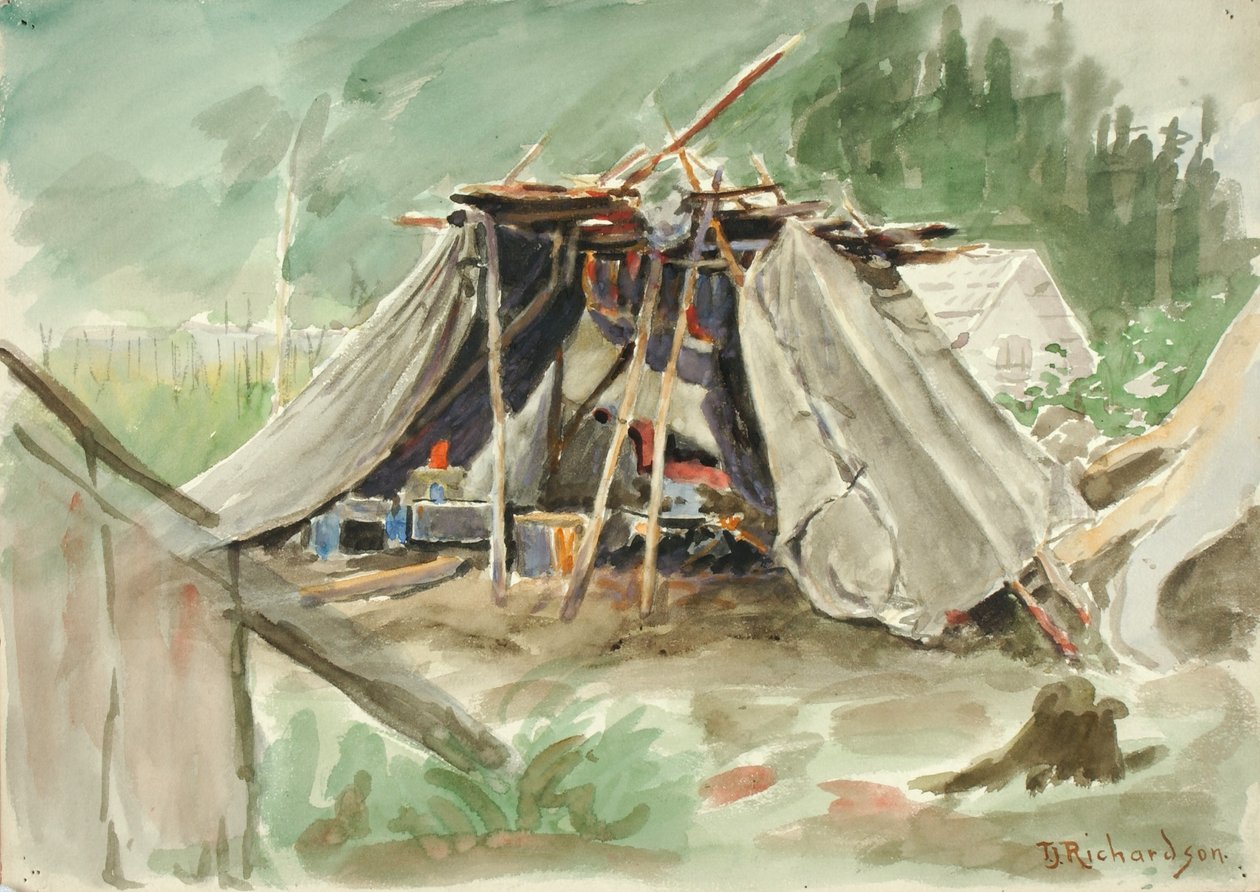 Indian Camp, Alaska af Theodore J. Richardson