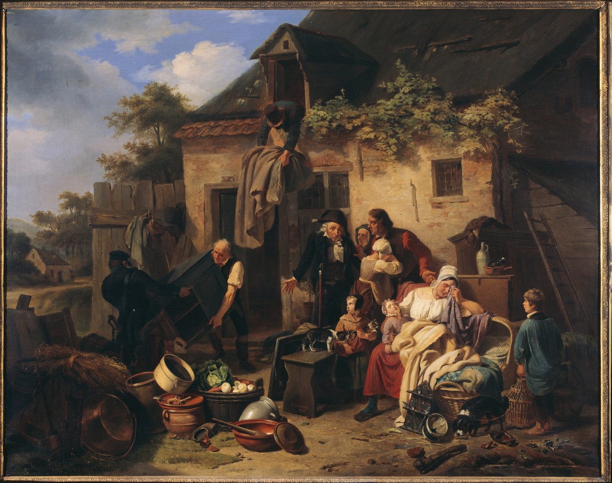 Auktion over beslaglagte varer af Theodore Joseph Louis Geirnaert