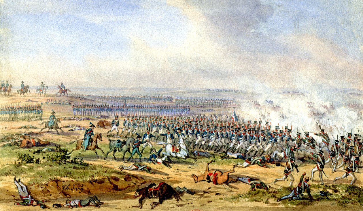 Slaget ved Austerlitz af Theodore Jung