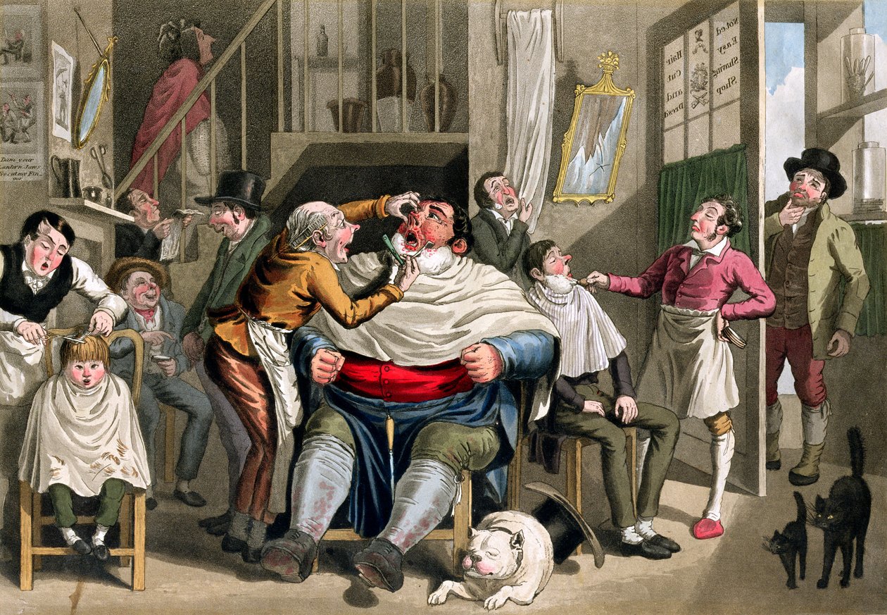 Sunday Morning graveret af George Hunt af Theodore Lane