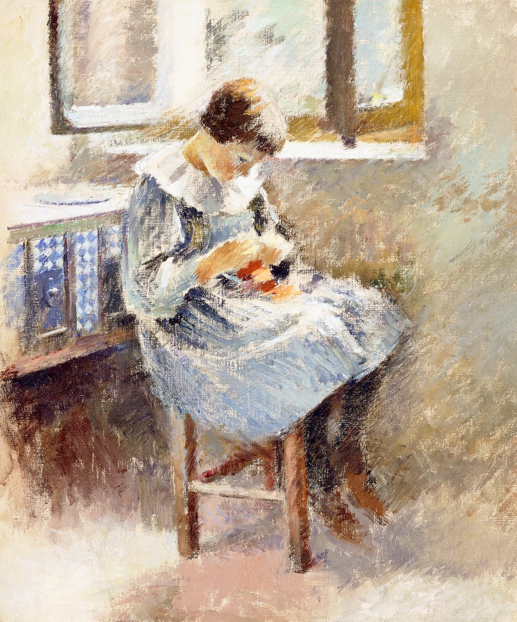 Pige syning, af Theodore Robinson