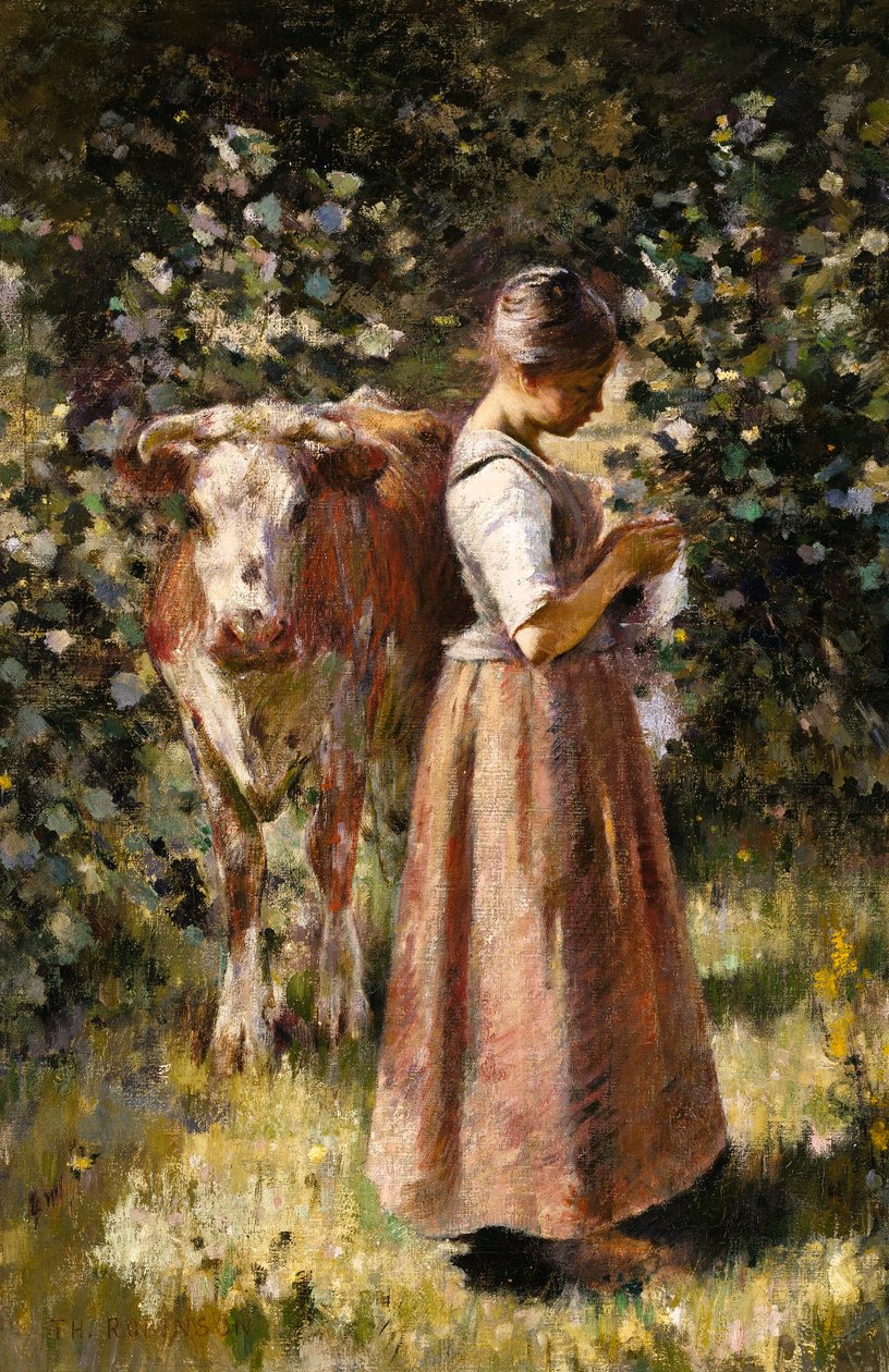 La Vachère af Theodore Robinson