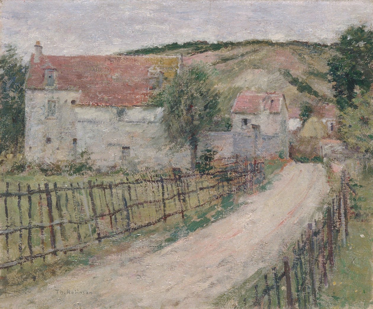 Den gamle mølle af Theodore Robinson