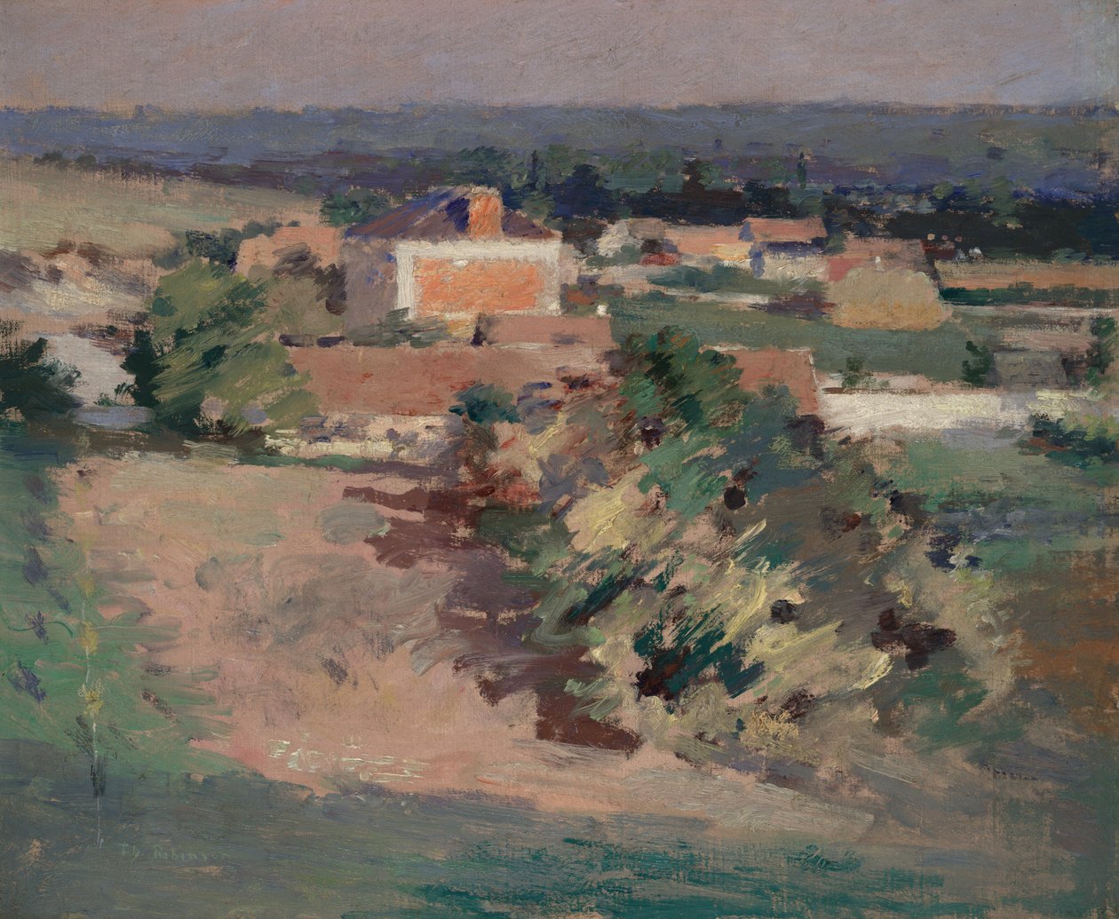 Det røde hus af Theodore Robinson