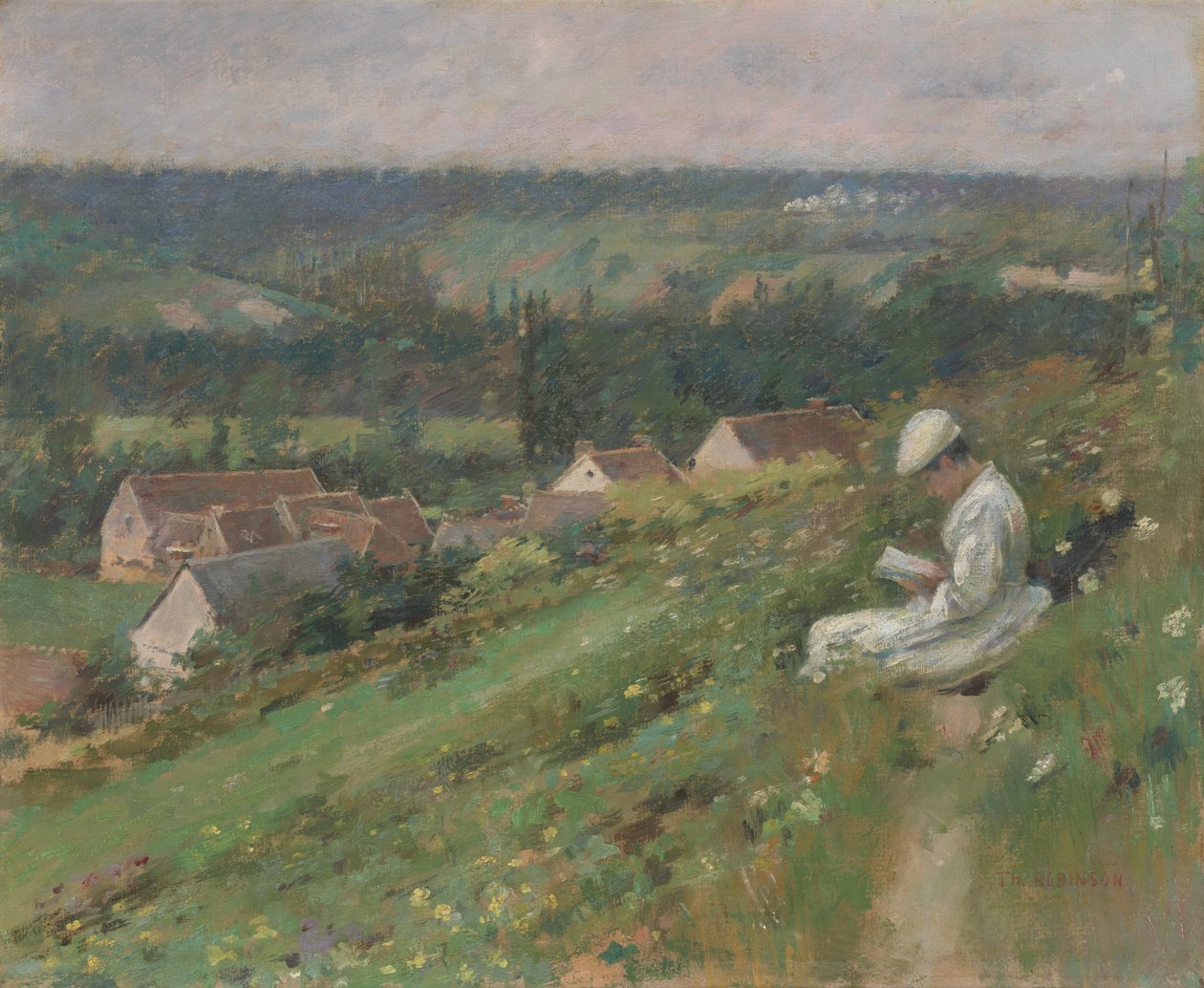 Dalen i Arconville af Theodore Robinson