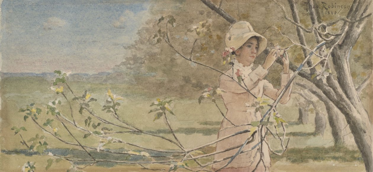 Under grønne æblegrene af Theodore Robinson