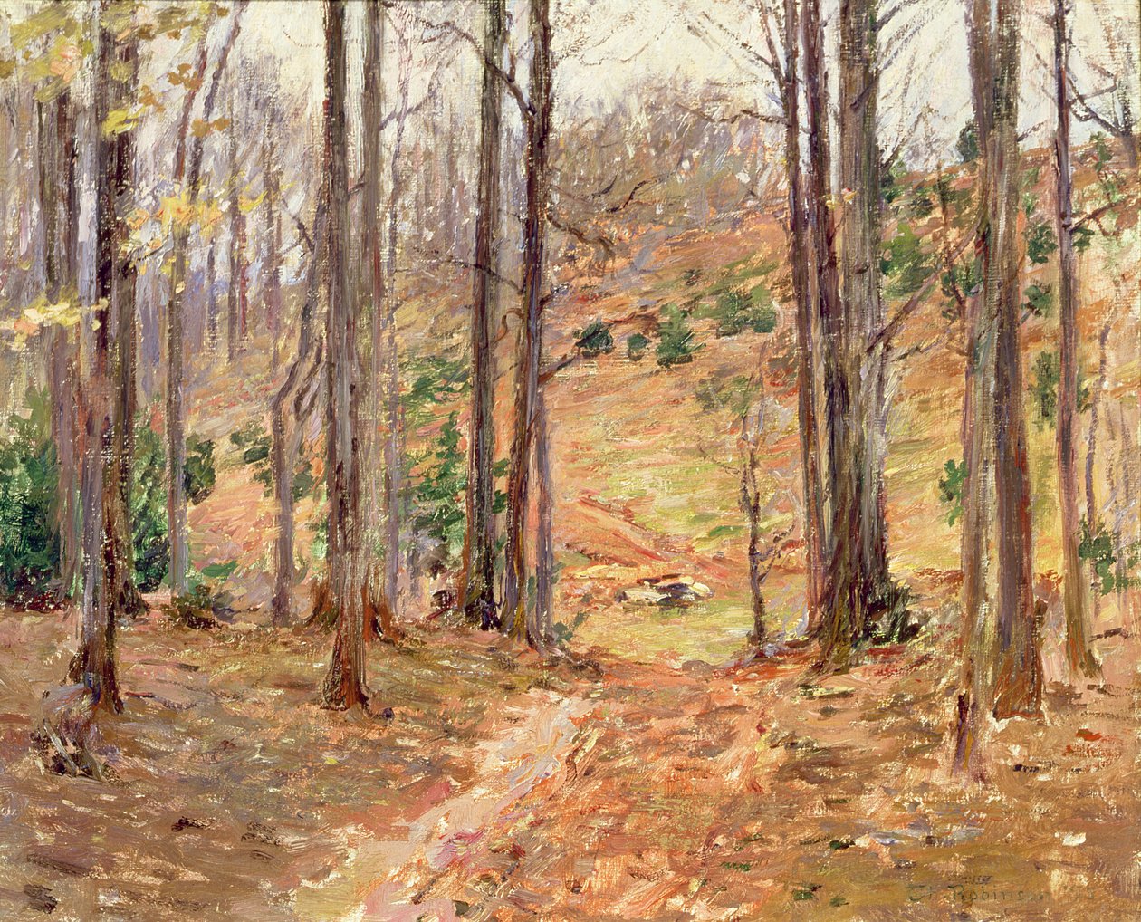 Virginia Woods, 1893 af Theodore Robinson