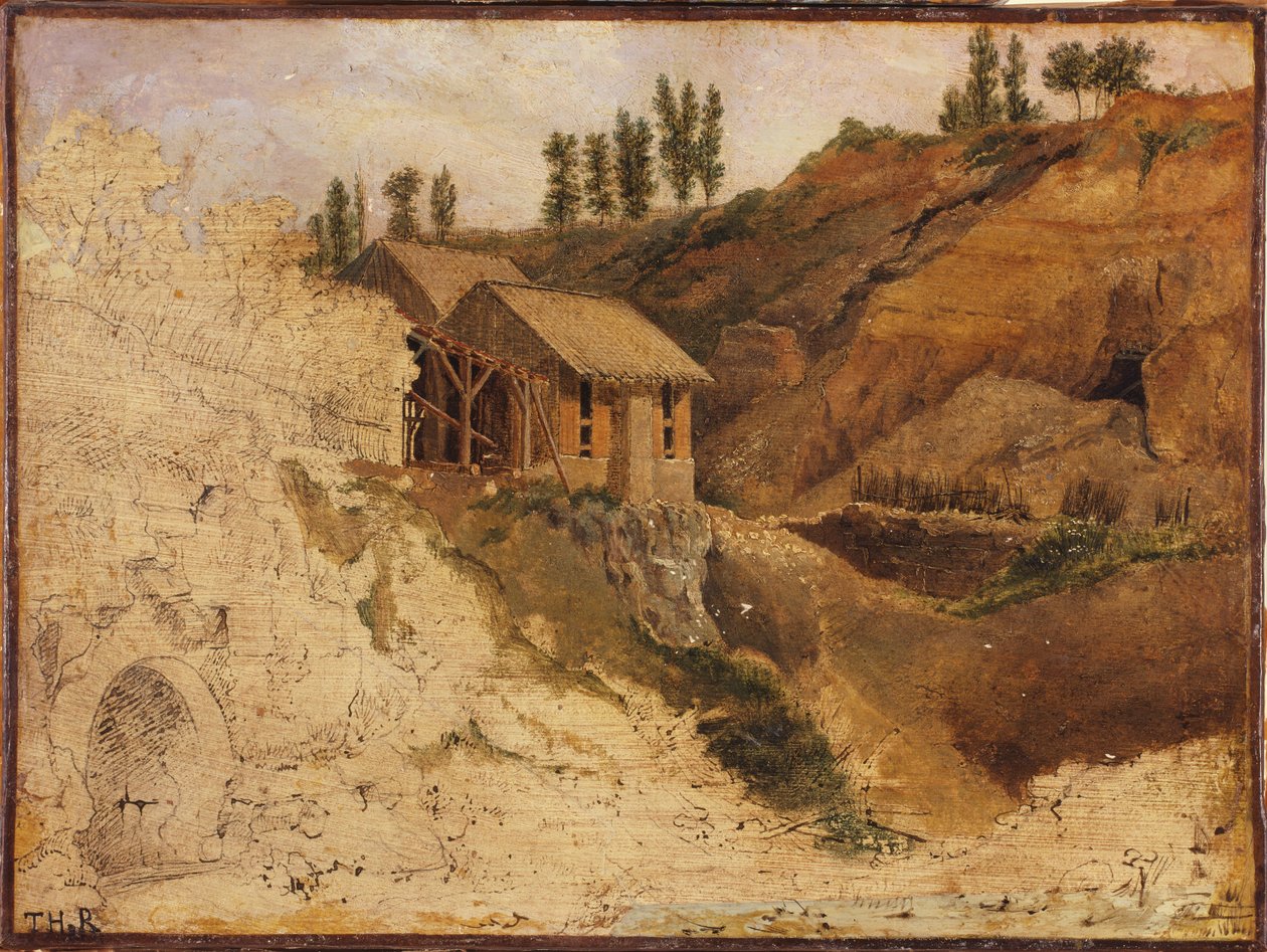 Et stenbrud af Theodore Rousseau