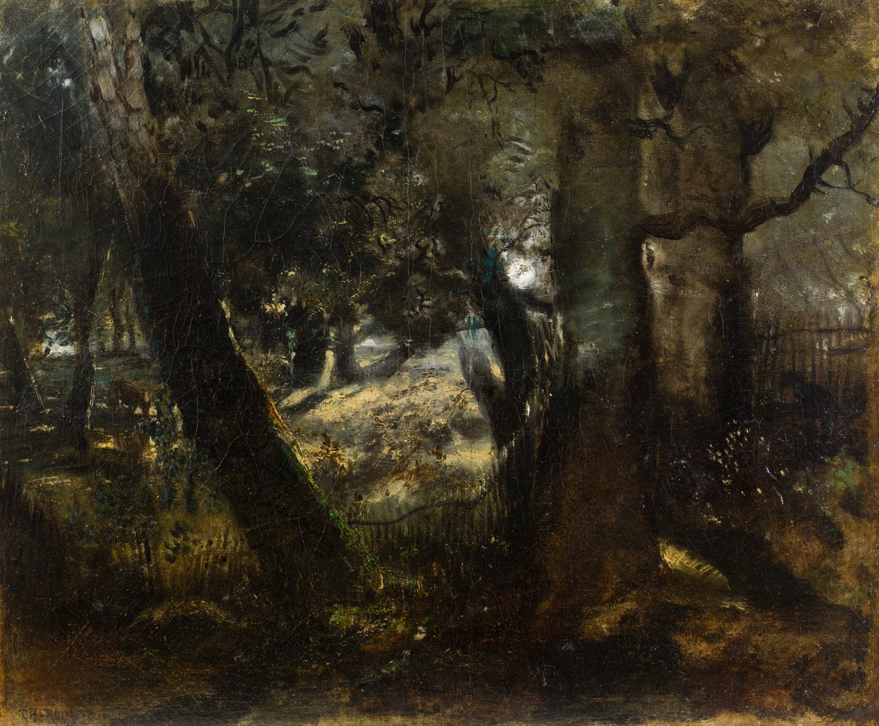 Fasaner i Compiègne-skoven af Theodore Rousseau