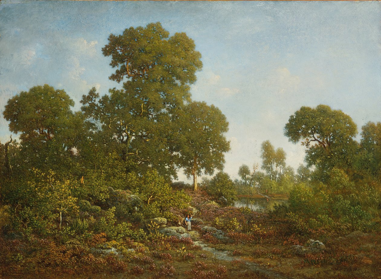 Forår, ca. 1860. af Theodore Rousseau