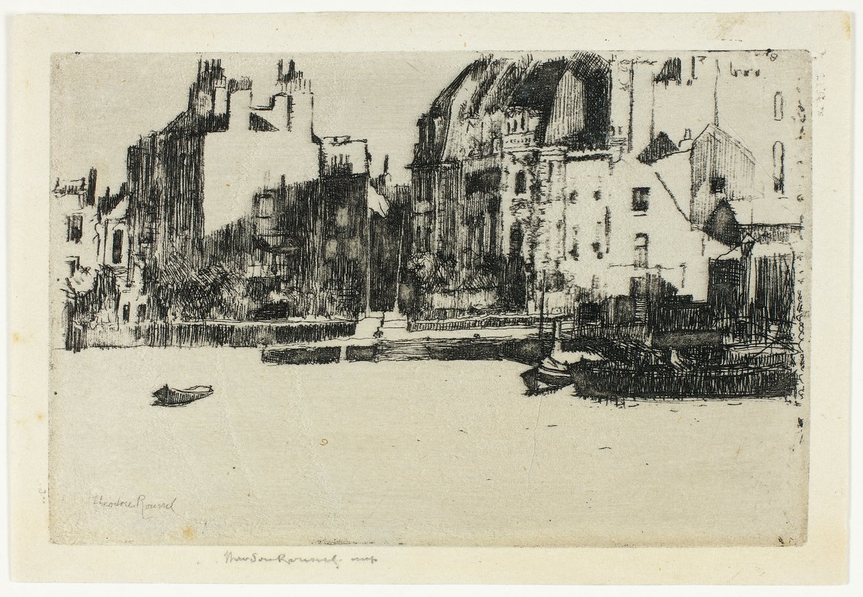 Chelsea Palaces (sort og hvid version) af Theodore Roussel