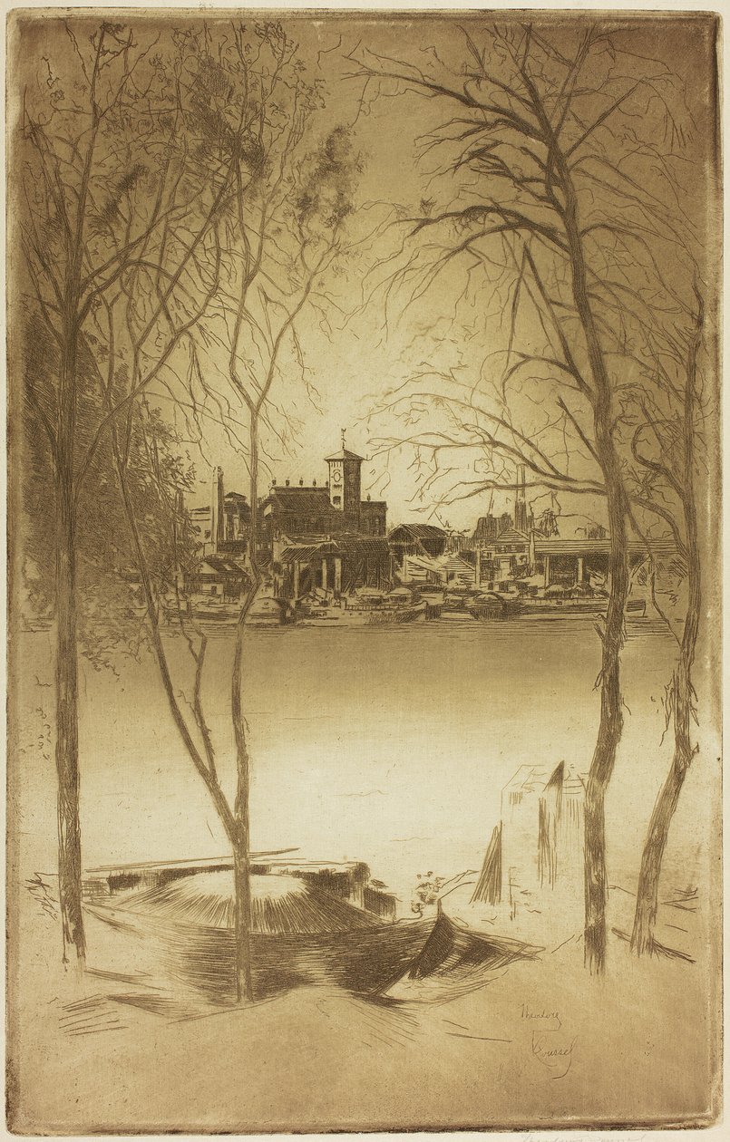 Laburnums og Battersea af Theodore Roussel