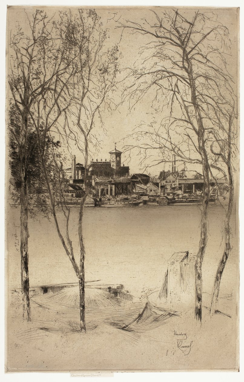 Laburnums og Battersea af Theodore Roussel