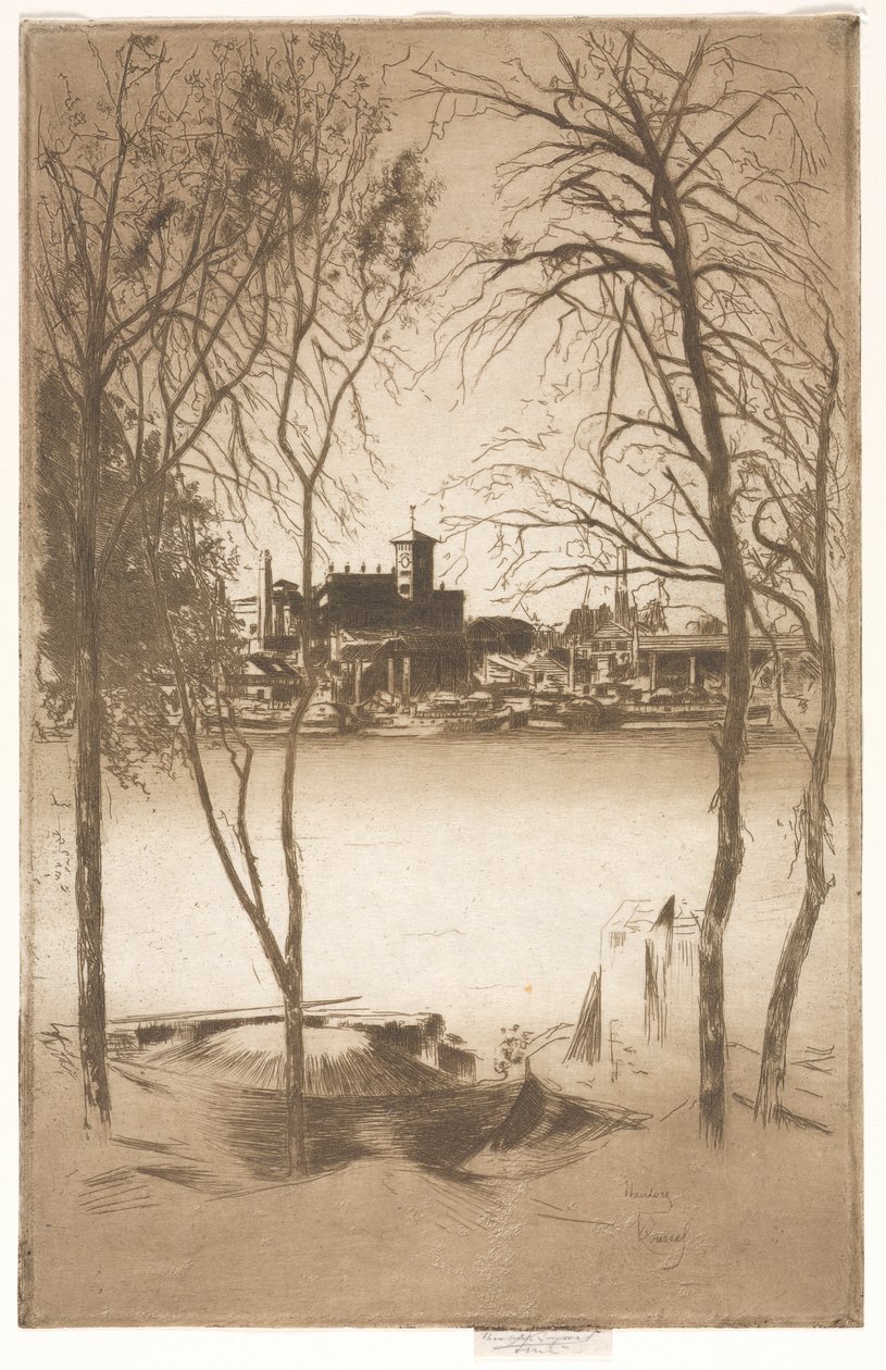 Laburnums og Battersea af Theodore Roussel