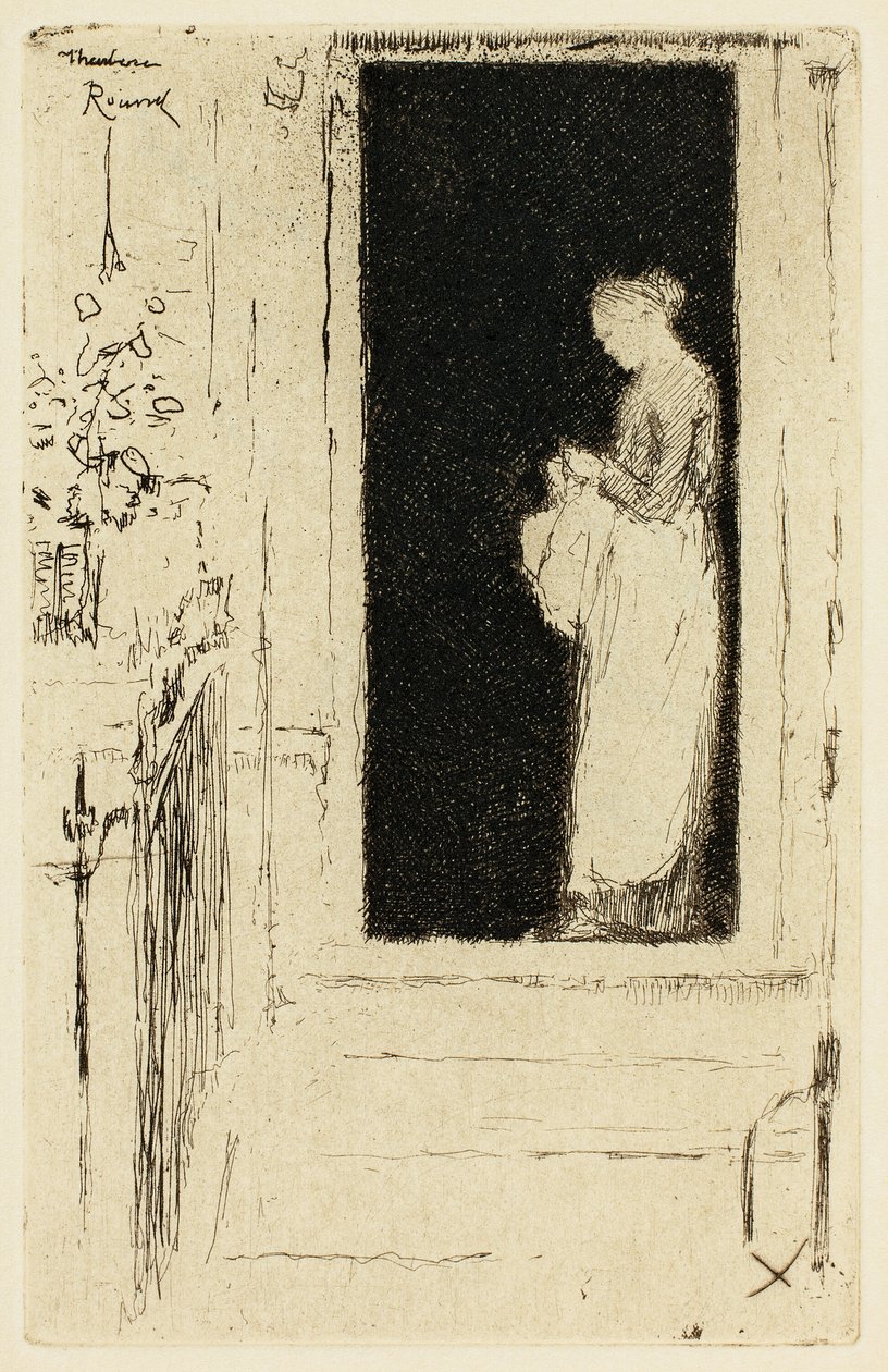 Penelope, A Doorway Chelsea af Theodore Roussel