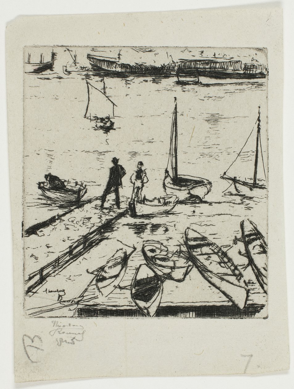 Lystbåde, Chelsea af Theodore Roussel