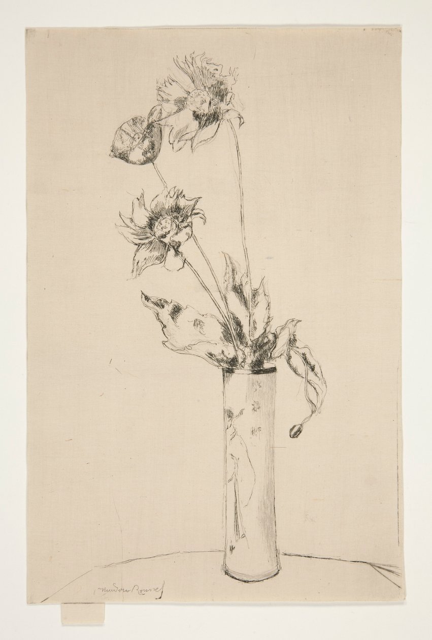 Proof for La Chine (sort-hvid version) af Theodore Roussel
