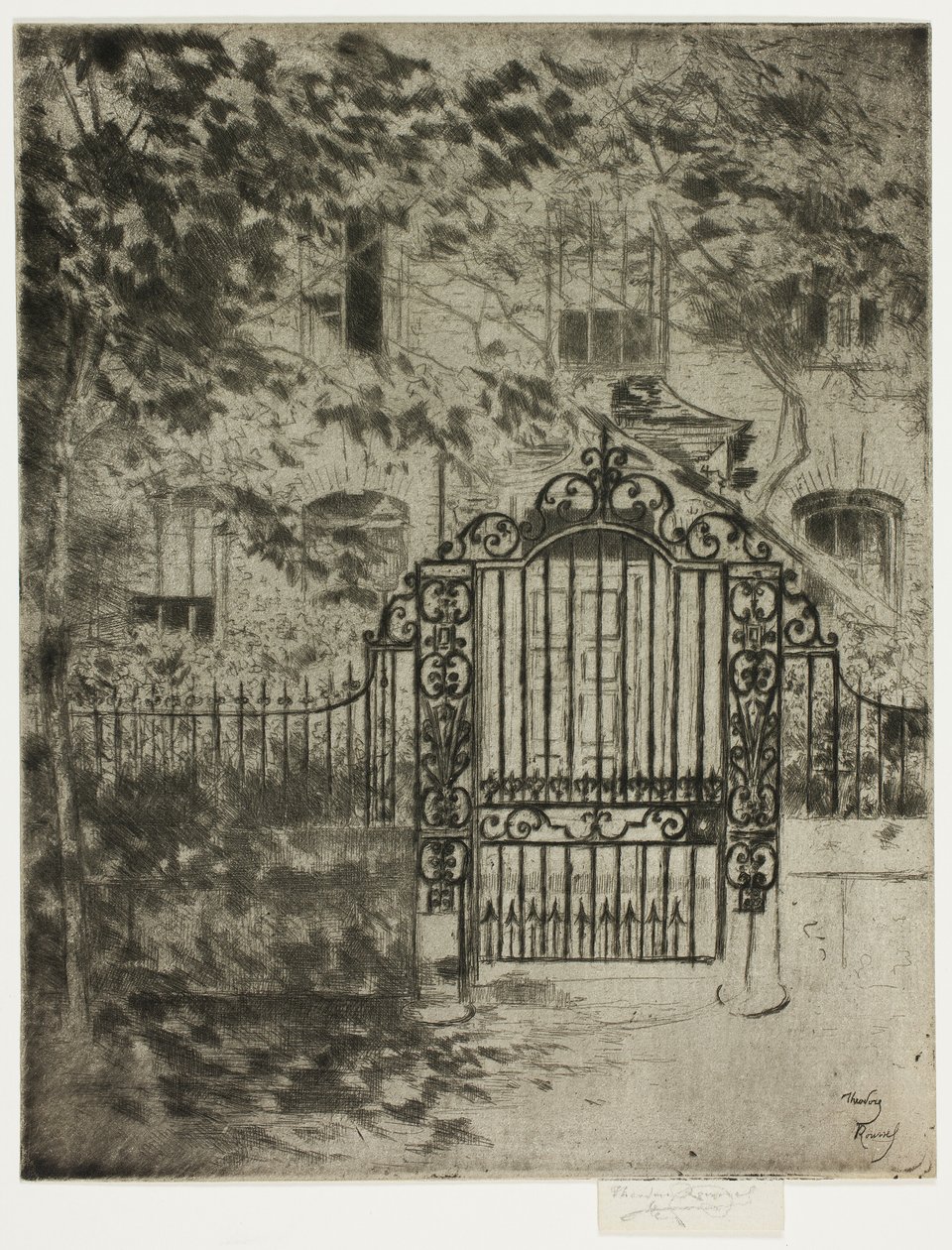 Porten, Chelsea af Theodore Roussel