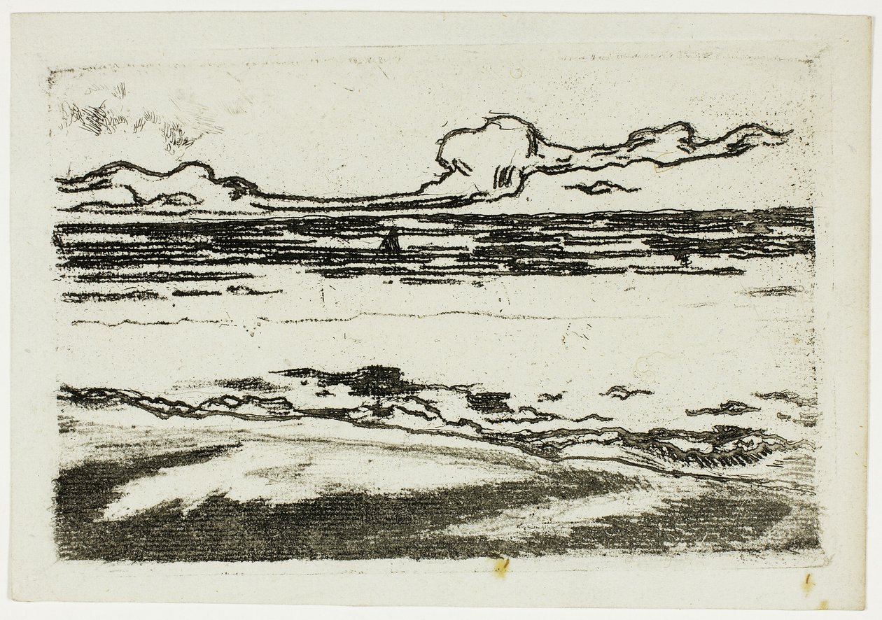 Havet ved Bognor af Theodore Roussel