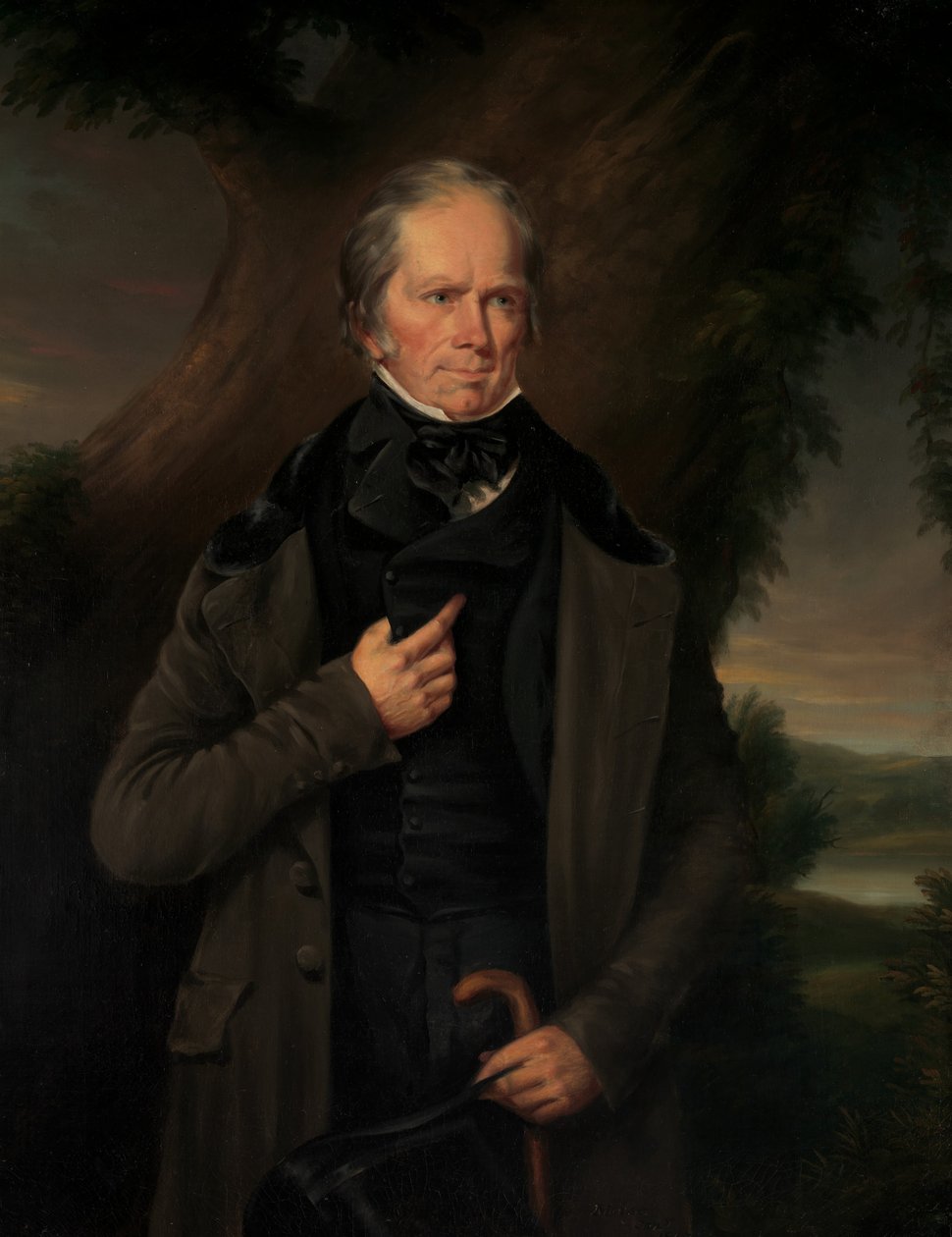 Henry Clay, 1843. dani af Theodore Sydney Moise