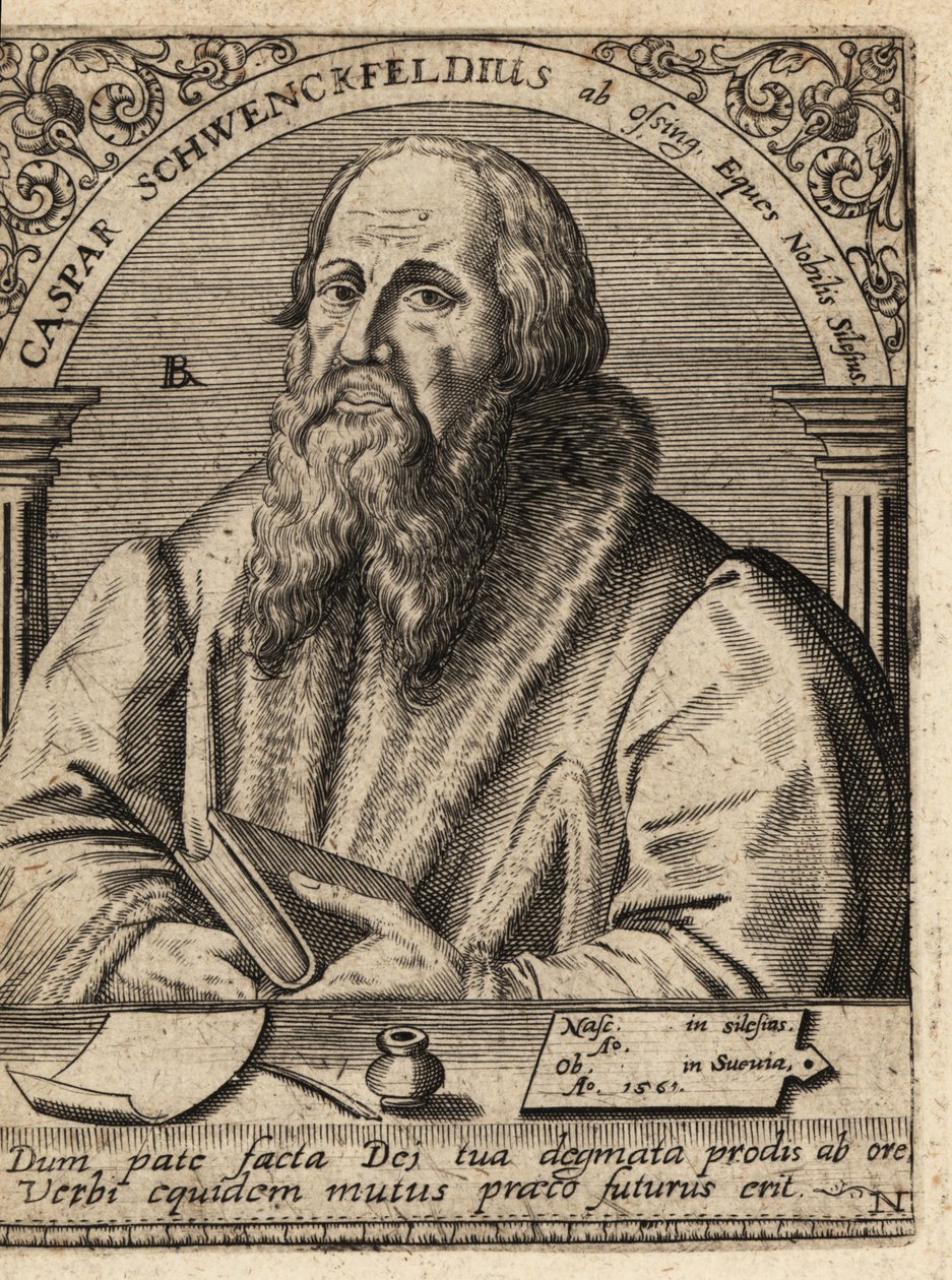 Caspar Schwenckfeld af Theodore de Bry