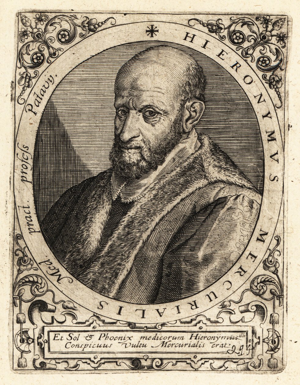 Girolamo Mercuriale, italiensk filolog af Theodore de Bry