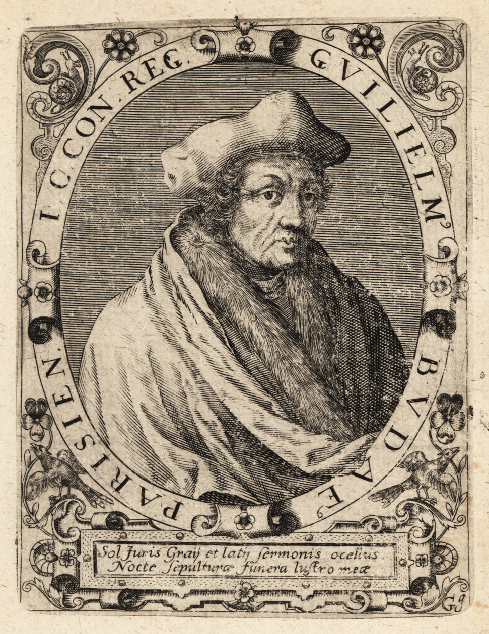 Guillaume Bude af Theodore de Bry