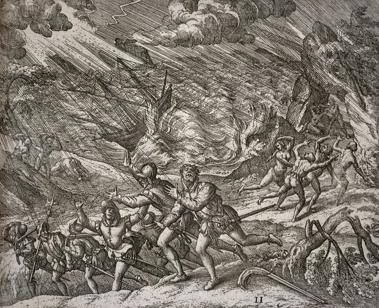 Orkanen sænker Santa Maria, Christopher Columbus
