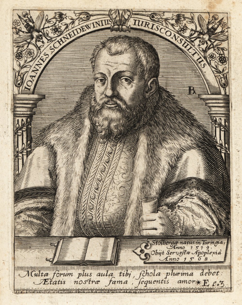 John Schneider af Theodore de Bry