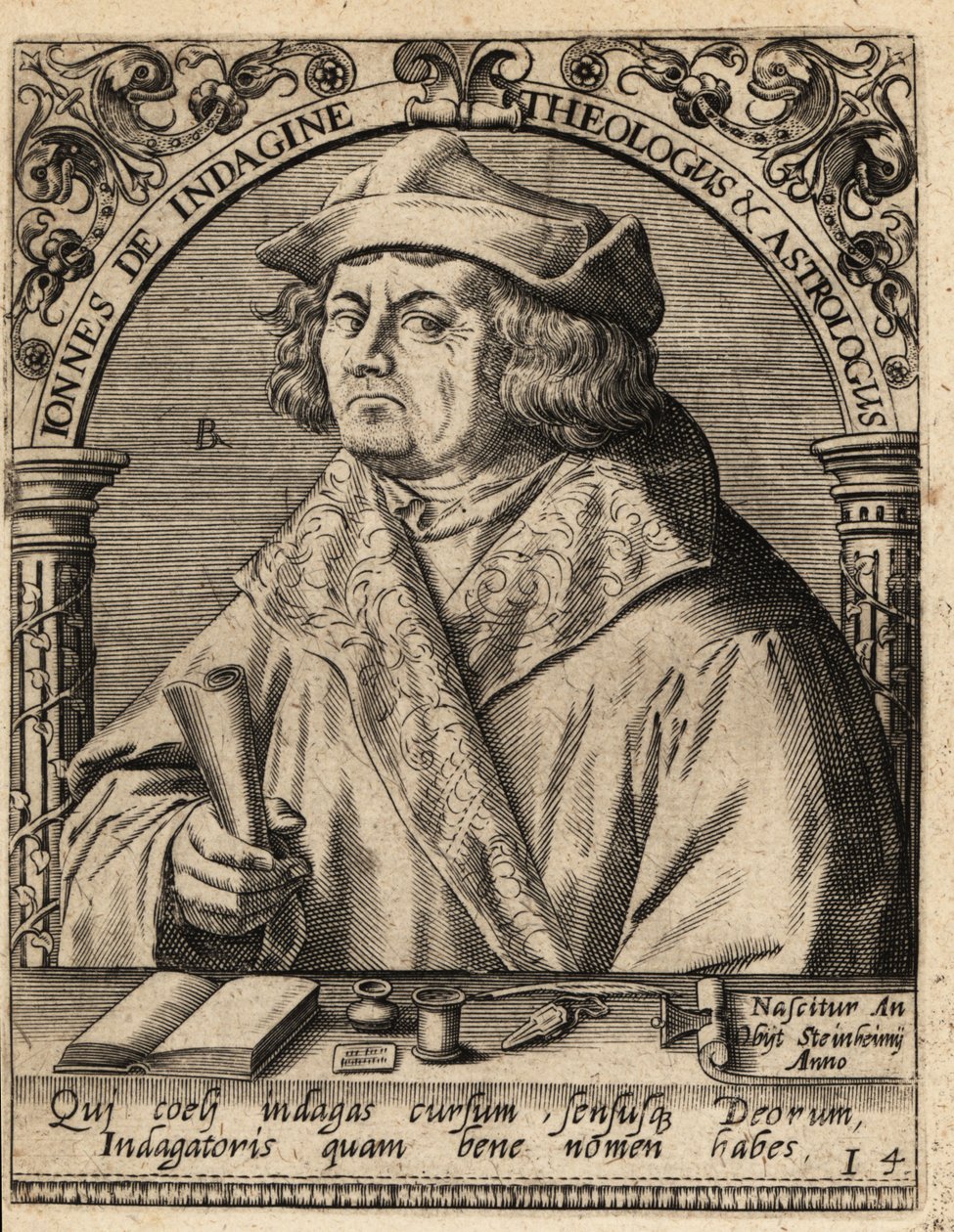 Johannes Indagine af Theodore de Bry