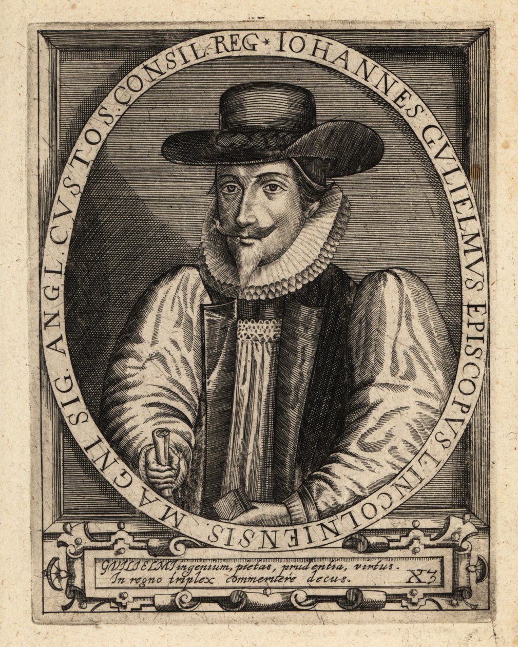 John Williams, ærkebiskop af York af Theodore de Bry