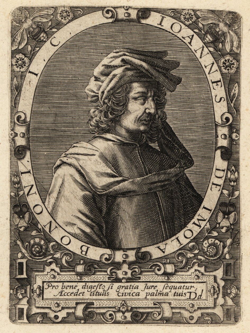 John af Imola af Theodore de Bry
