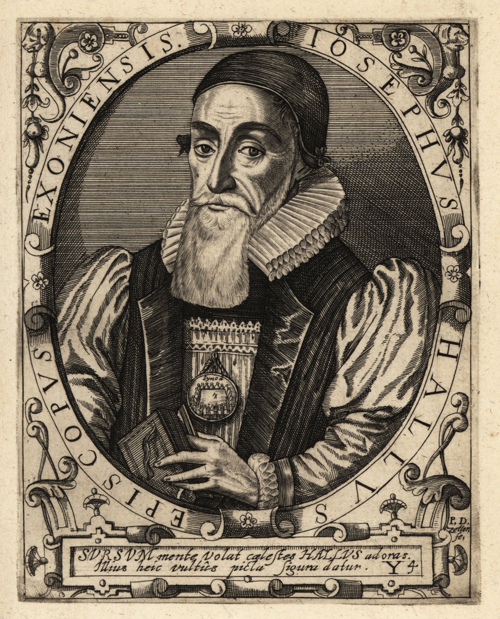 Joseph Hall af Theodore de Bry