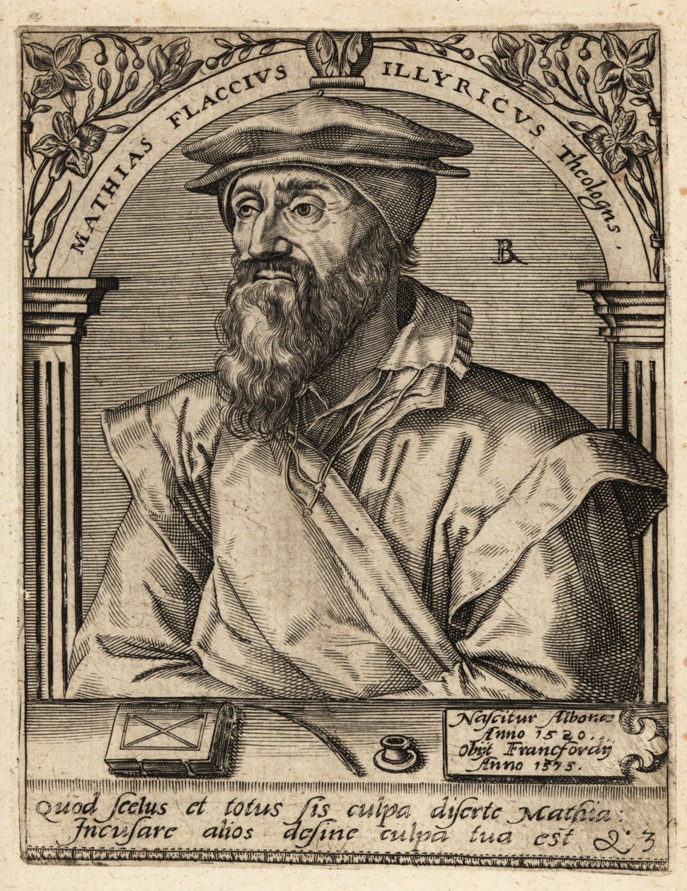 Matthias Flacius af Theodore de Bry