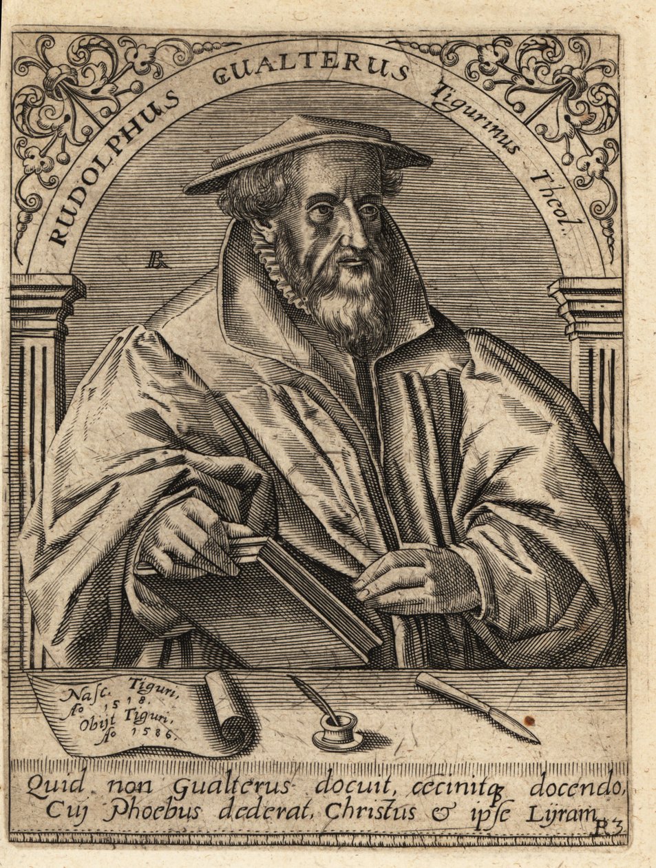 Rudolf Walther af Theodore de Bry