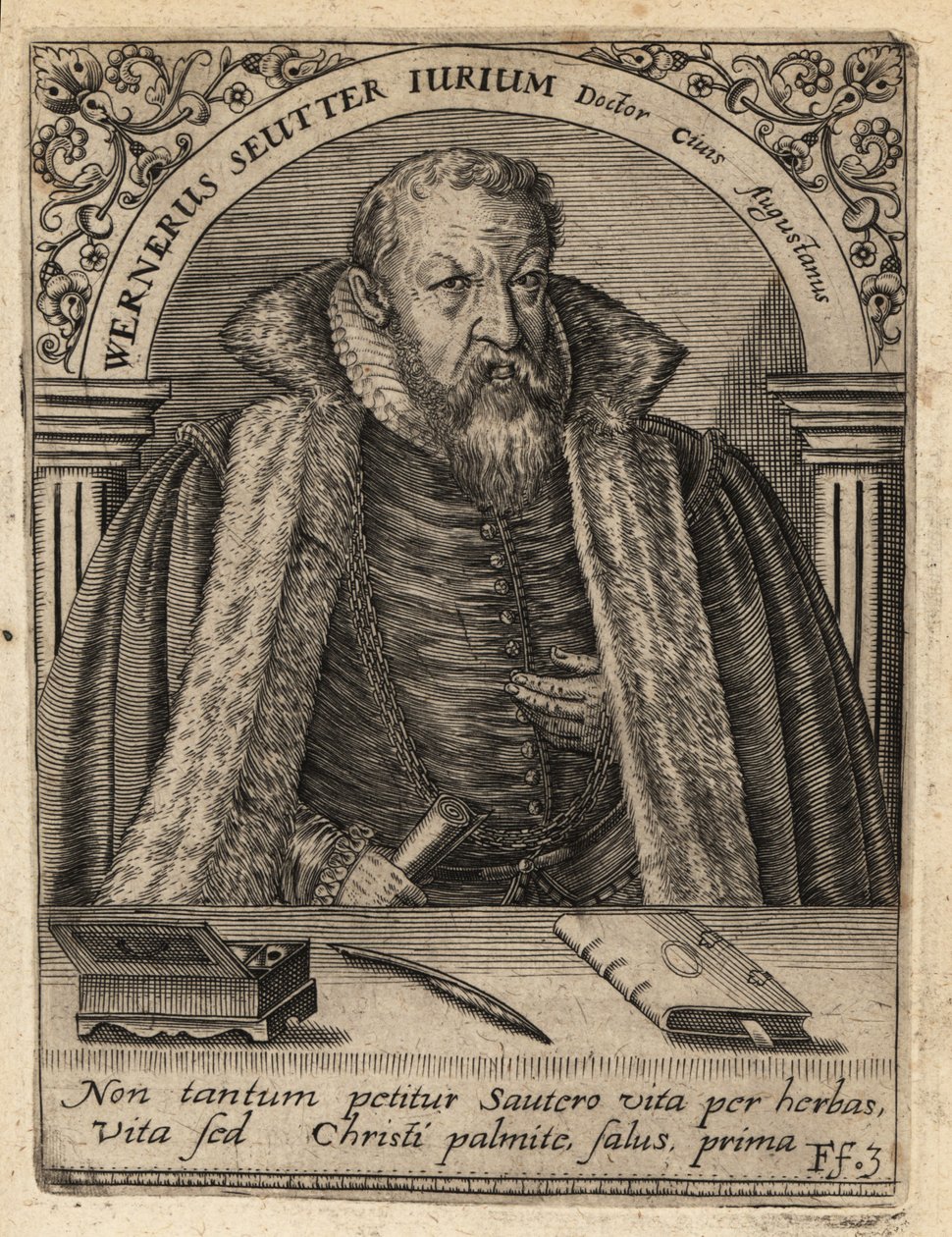 Werner Seuter af Theodore de Bry