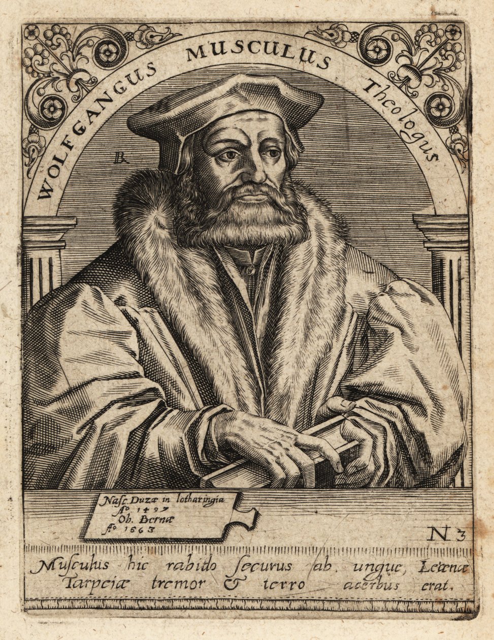 Wolfgang Musculus af Theodore de Bry