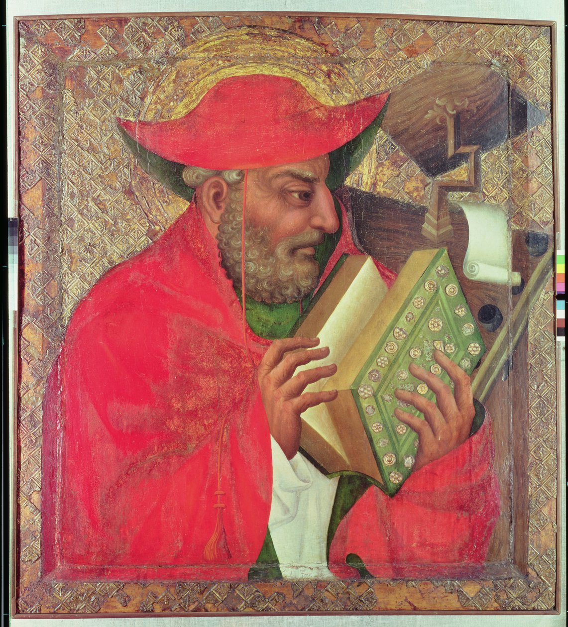 St. Hieronymus (tempera på panel) af Theodoricus of Prague
