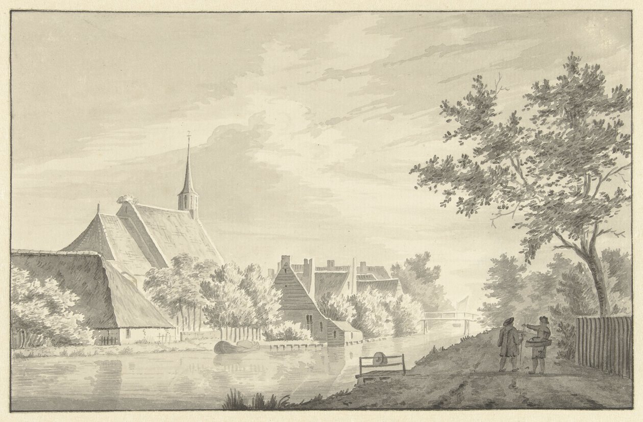 Landsbyen Molenaarsgraaf af Theodorus Cornelis Schutter