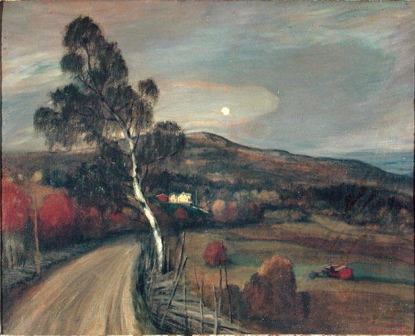 Norsk Landskab, Aulestad, c.1895 af Théophile Alexandre Steinlen