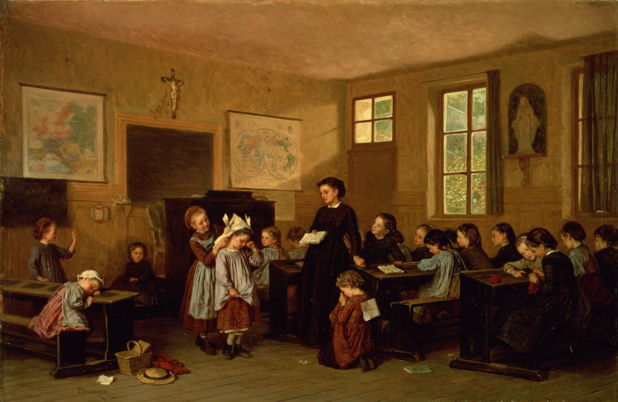 De frække skolebørn af Theophile Emmanuel Duverger