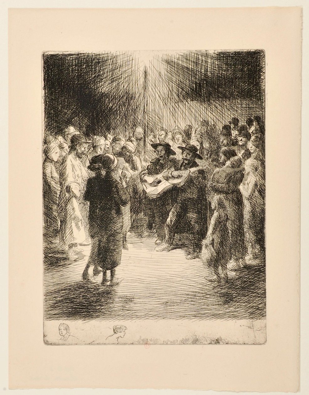 [Aften sang] af Théophile Alexandre Steinlen