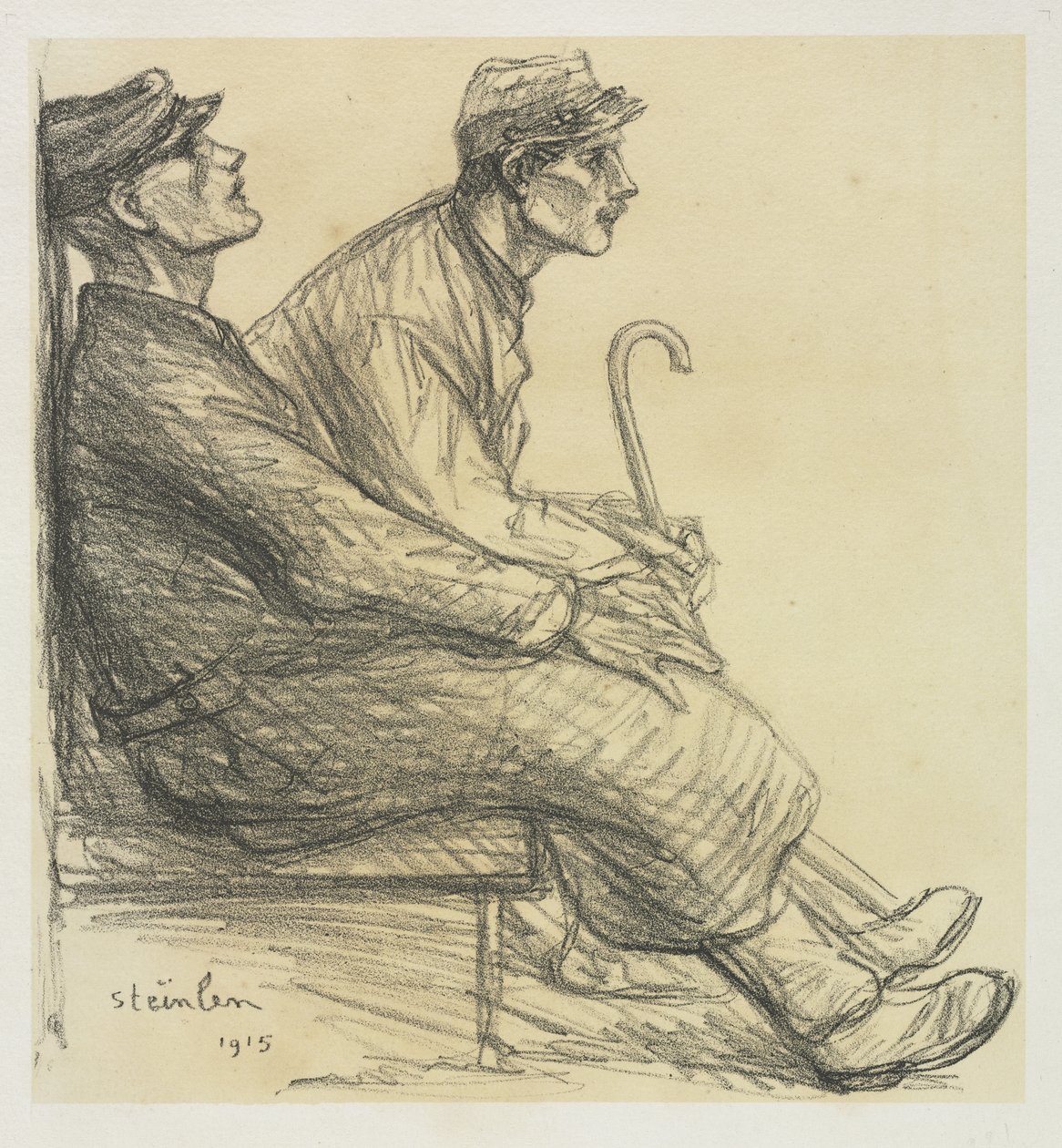 Rekonvalescenter af Théophile Alexandre Steinlen