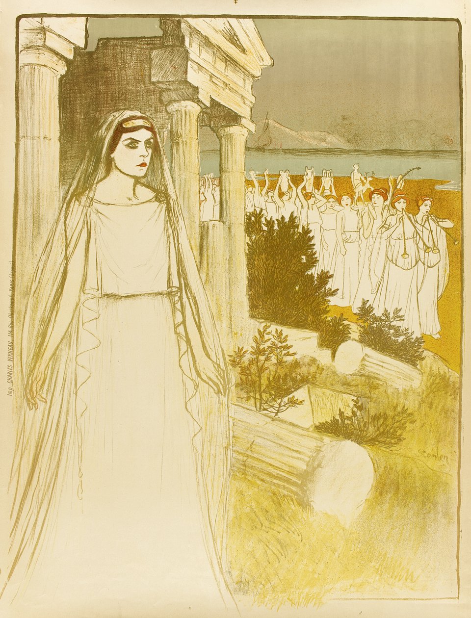 Hellé. Opera i 4 akter af Théophile Alexandre Steinlen