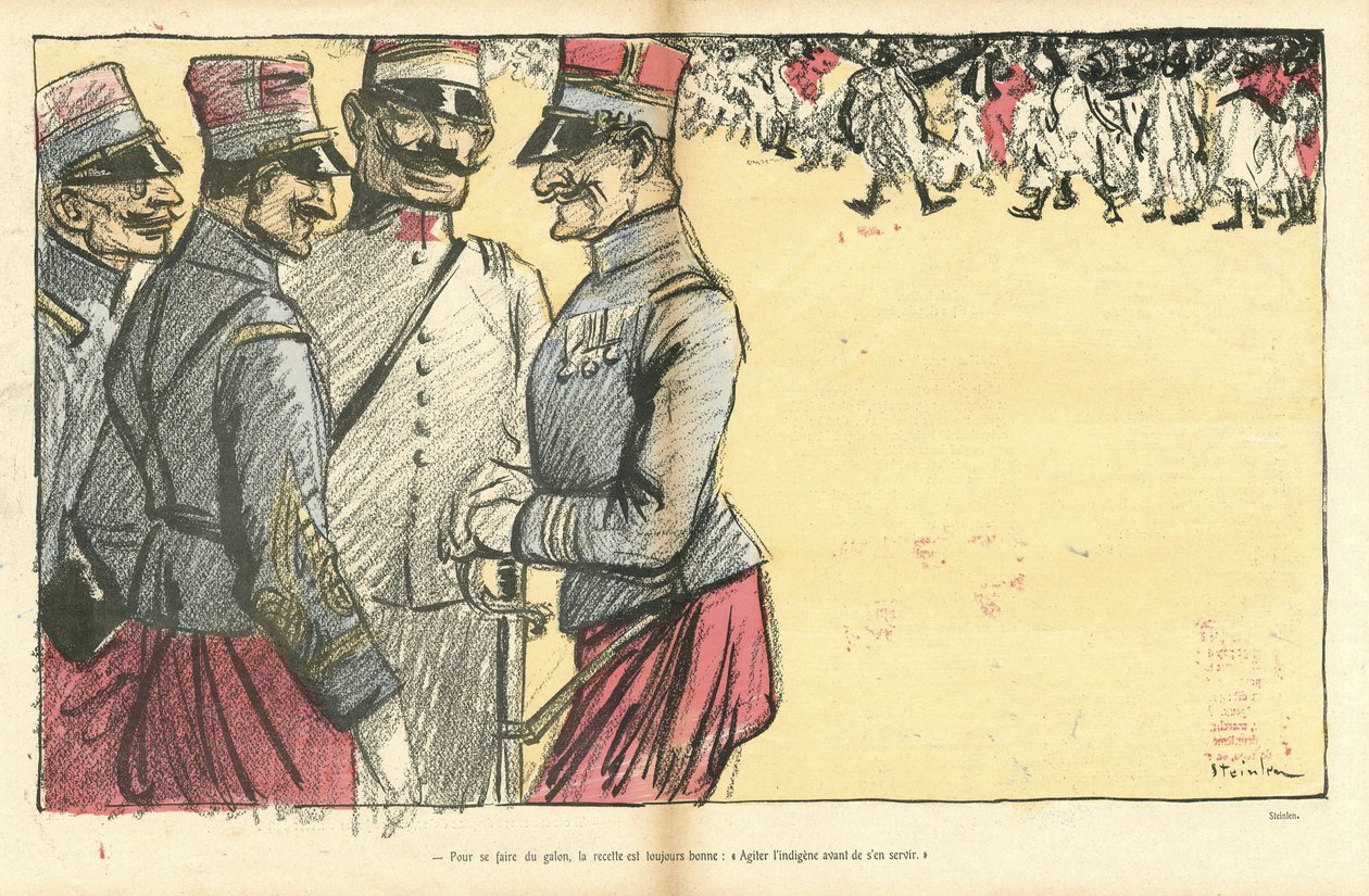 Illustration af Steinlen (1859-1923) i Vildanden af Théophile Alexandre Steinlen