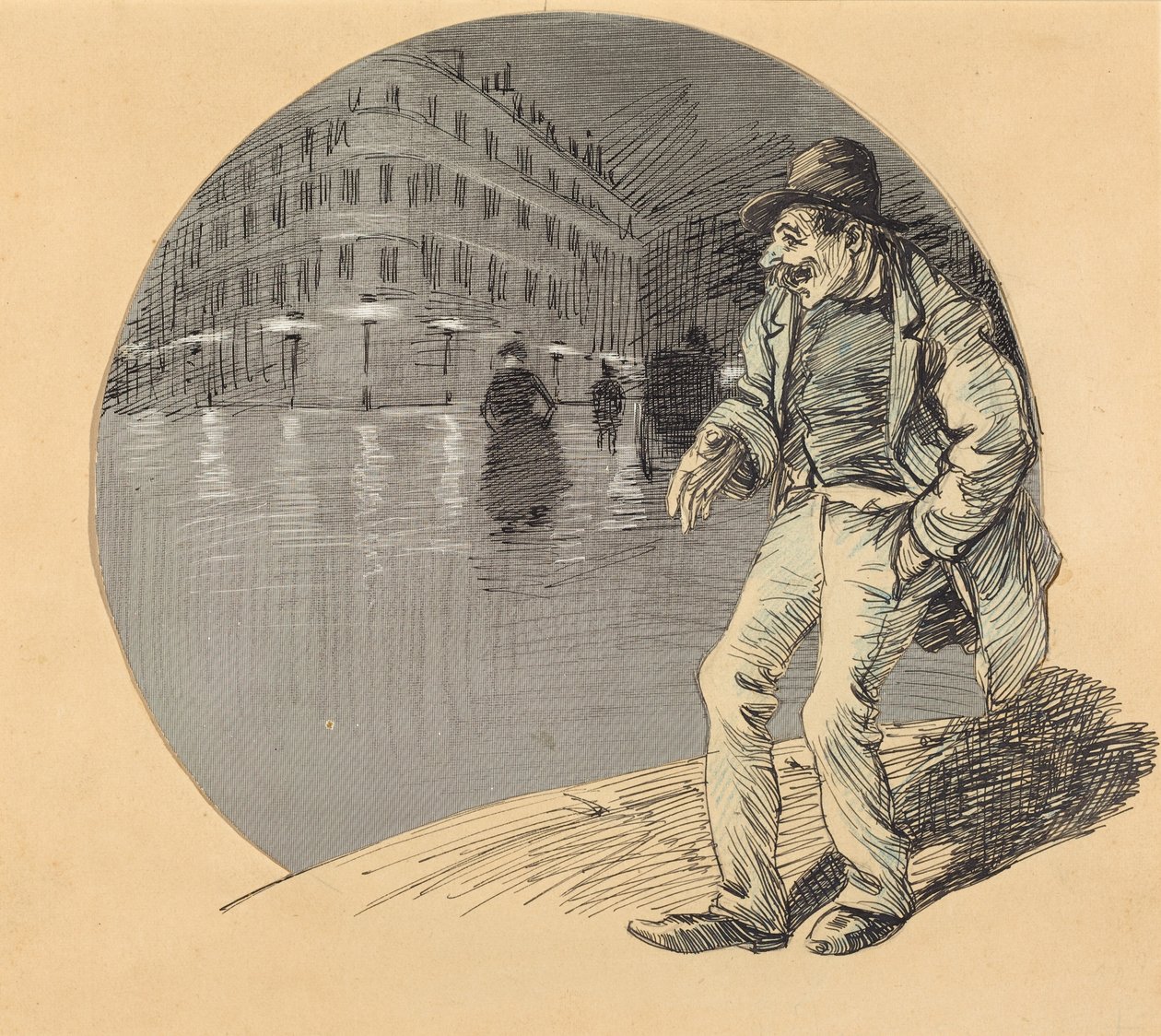 In Love (Forelsket) af Théophile Alexandre Steinlen